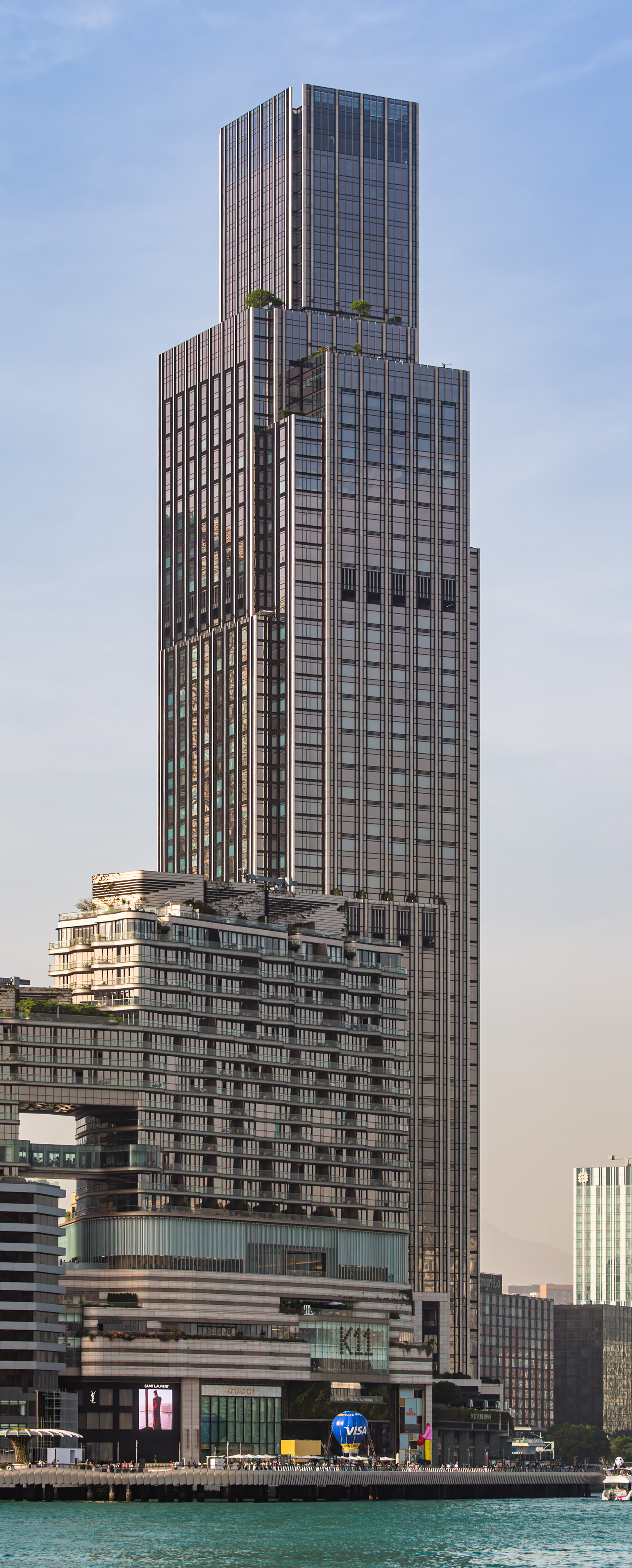 Victoria Dockside, Hong Kong - View from a ferry. © Mathias Beinling